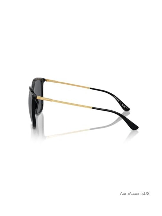 Full Rim Square Sunglasses with Gradient Lens